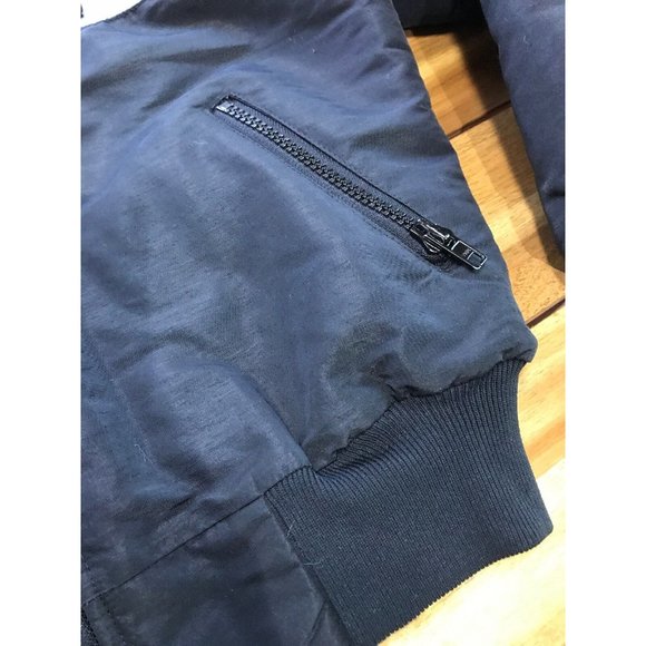 Gerry Black Pink Blue Women’s  Large L Coat Retro Jacket Cyclone Retro Vintage - Picture 5 of 12